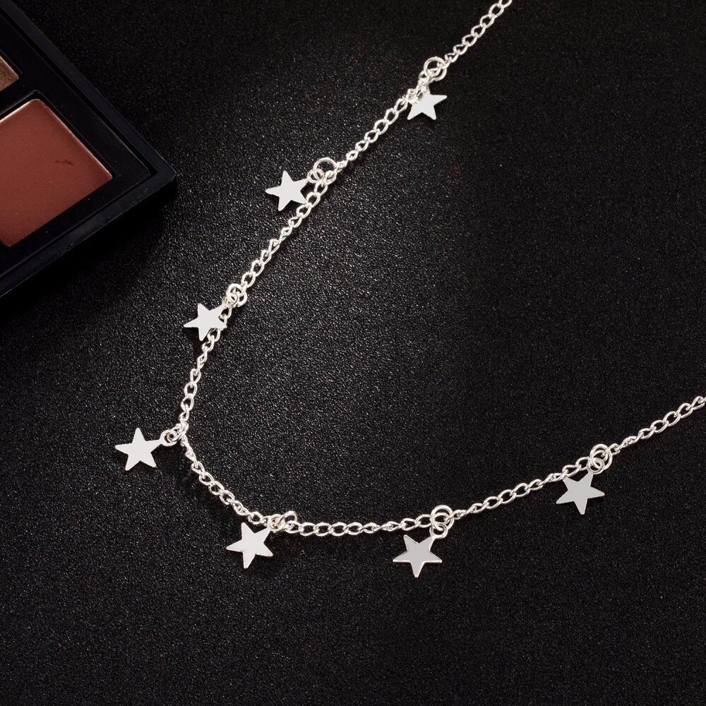 3 for $25✨simple sequin star necklace - Picture 3 of 7